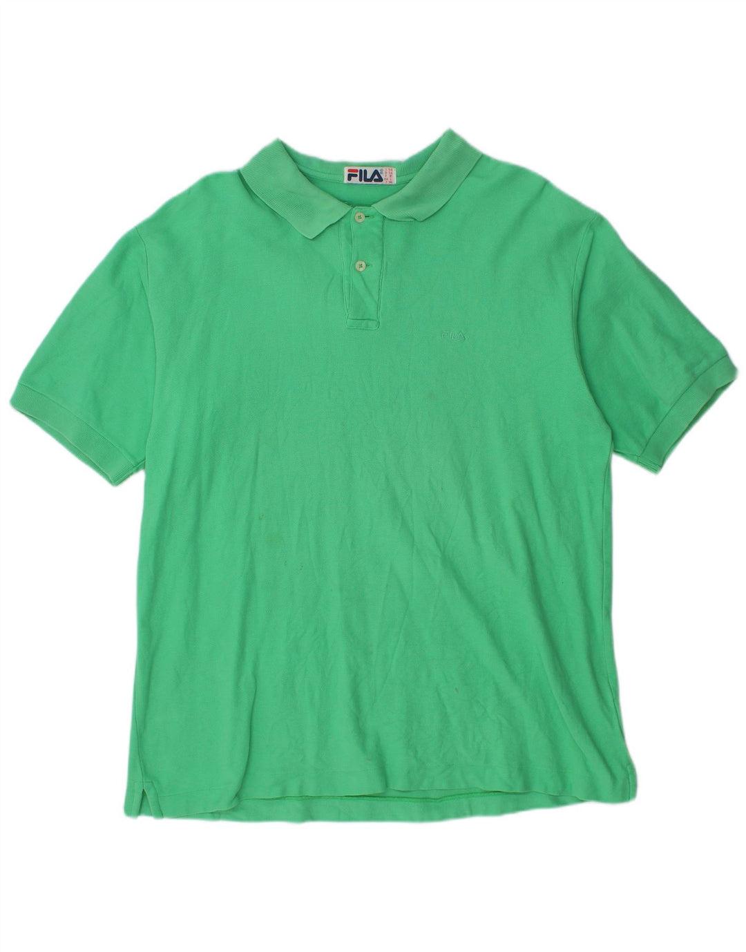Polo Uomo Fila IT 54 XL Cotone Verde