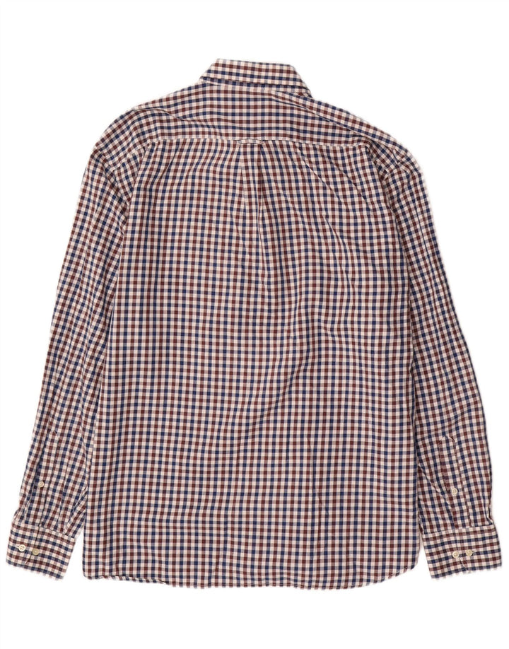 Camicia da uomo Barbour 2XL in cotone a quadretti blu
