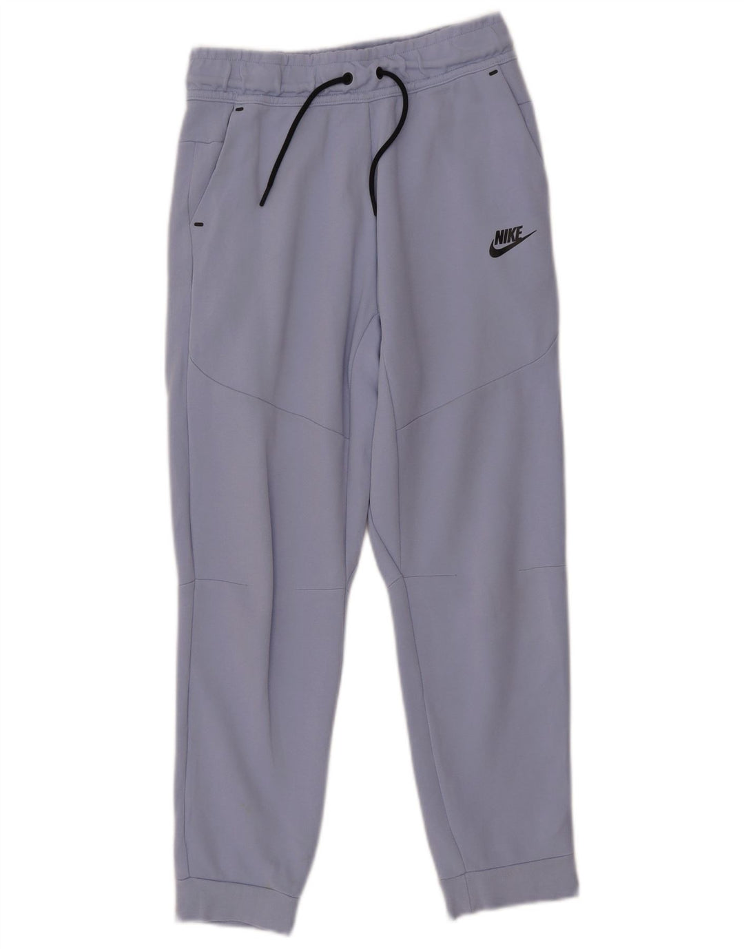 NIKE Pantaloni da tuta da donna Joggers UK 14 Large Blu Cotone