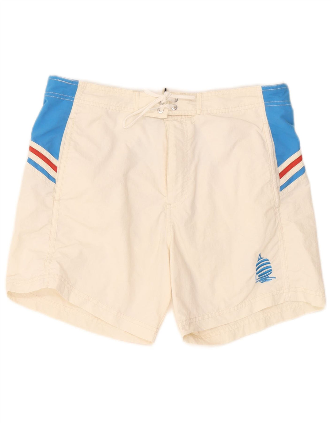 Marina Yachting Pantaloncini da bagno da uomo Large White Colourblock in poliammide