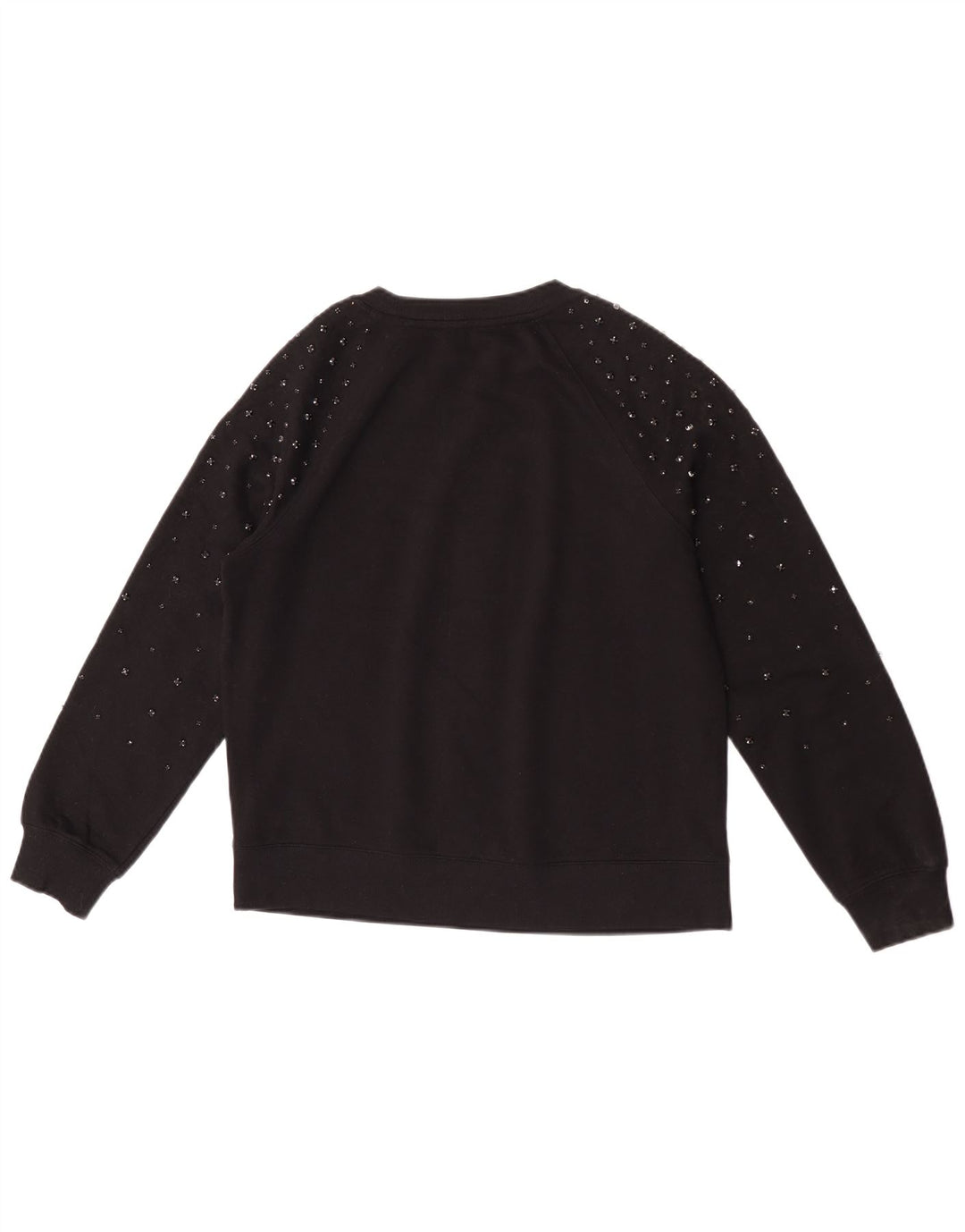 Felpa oversize da donna Marks & Spencer UK 6 XS cotone nero