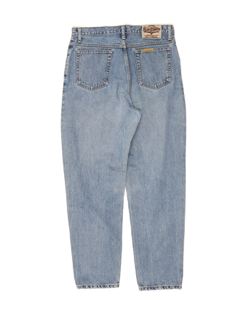 EDWIN Womens High Rise Tapered Jeans W34 L30 Blue Cotton Vintage Edwin and Second-Hand Edwin from Messina Hembry 