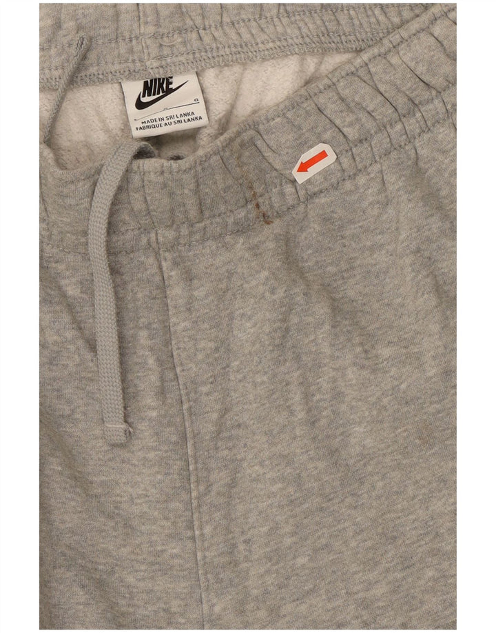 Pantaloni da tuta da uomo Nike Large in cotone chiazzato grigio