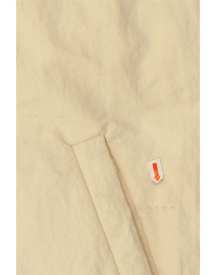 Gilet imbottito oversize con cappuccio da donna Zara UK 16 Large Beige in poliammide
