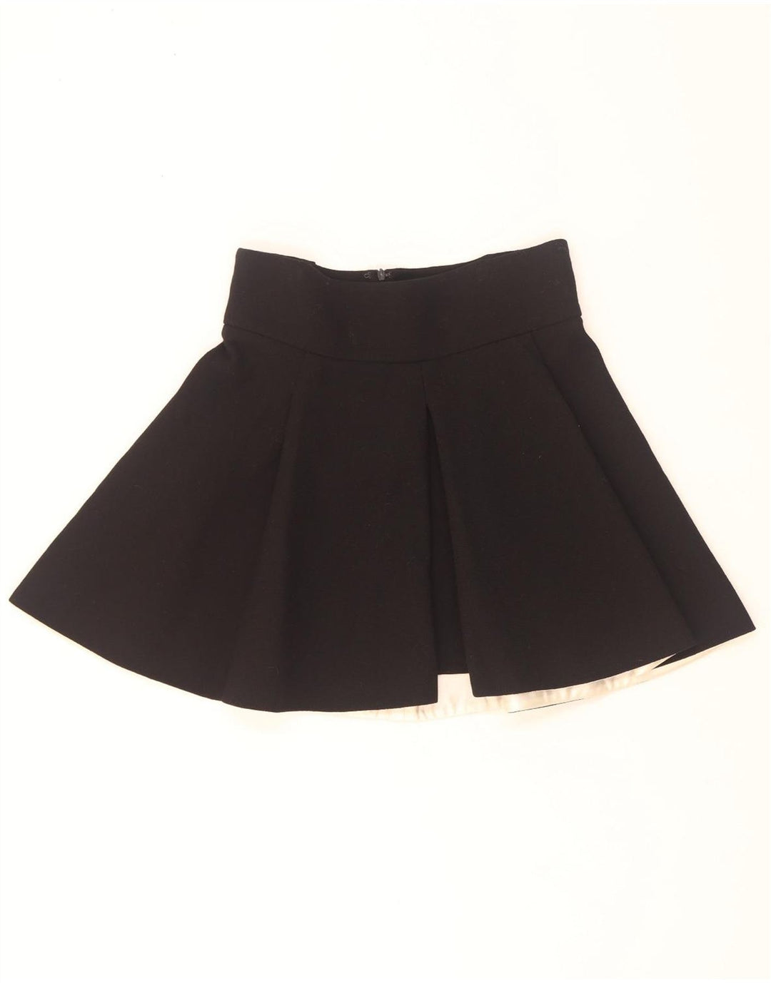 Mini gonna a pieghe da donna Fausto Puglisi W29 media nera