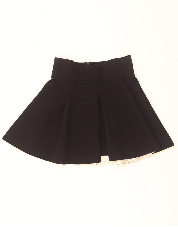 Mini gonna a pieghe da donna Fausto Puglisi W29 media nera