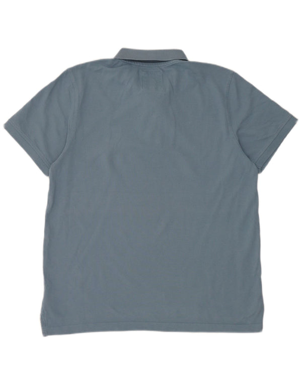 Crew Clothing Polo da uomo XL in cotone blu