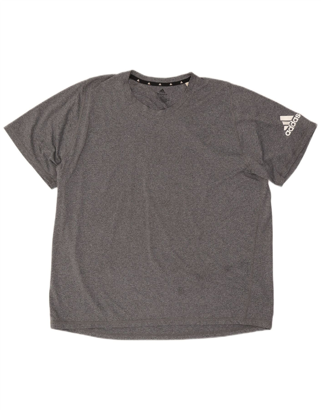 T-shirt ADIDAS da uomo Aeroready Top 2XL poliestere grigio