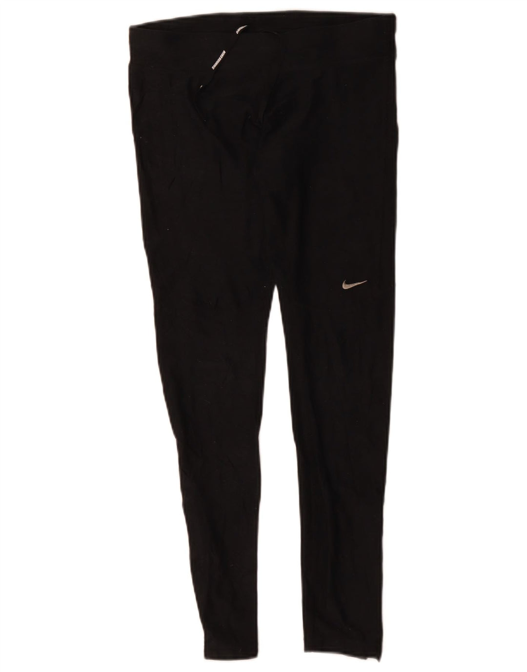 Pantaloni da tuta Nike Dri Fit da donna UK 10 Small Nero Poliestere