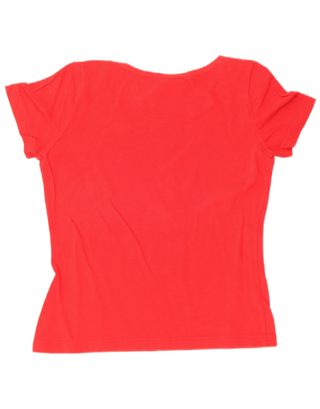 T-shirt da donna LACOSTE taglia 36 piccola in cotone rosso