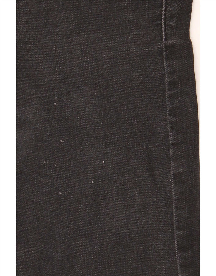 Pantaloncini di jeans modellanti Levi's 314 da donna W29 L28 cotone nero