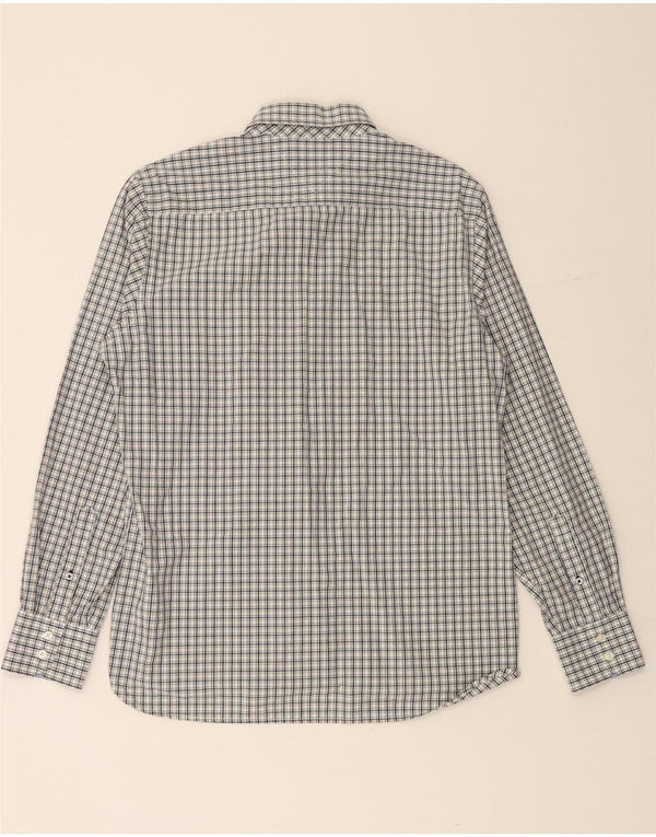 TOMMY HILFIGER Camicia da uomo in cotone a quadri grigio medio