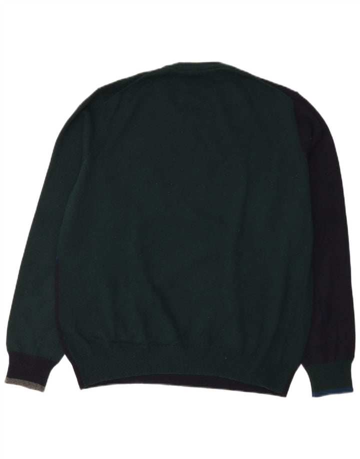 Maglione maglione girocollo da donna Harmont & Blaine UK 16 grande multicolore