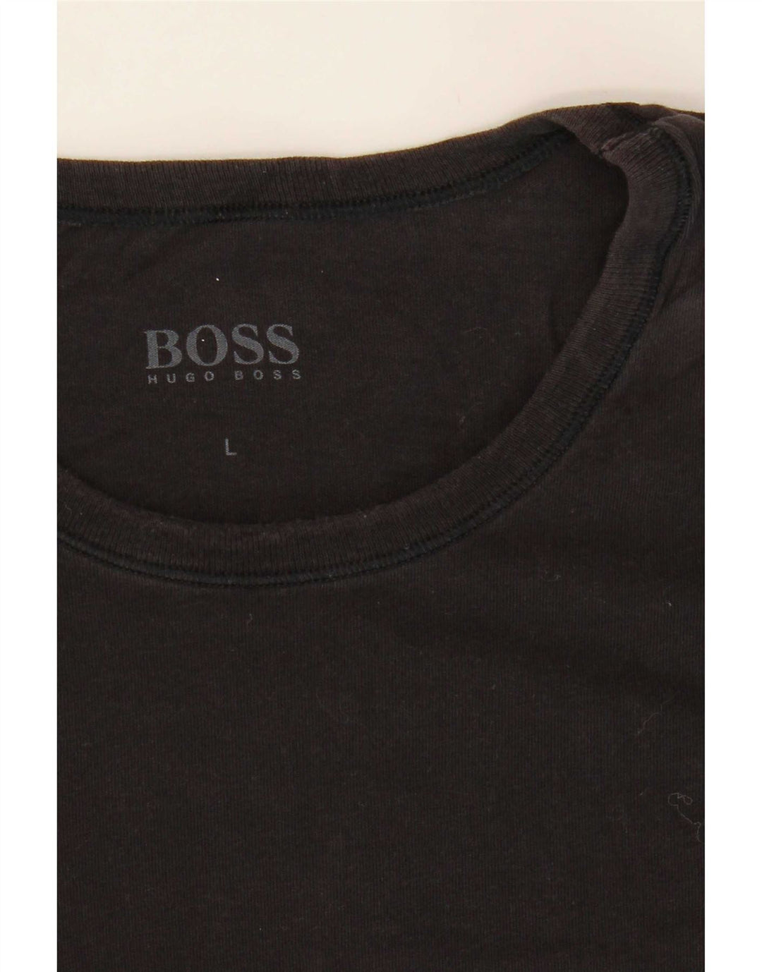 T-shirt da uomo Hugo Boss Top grande nera