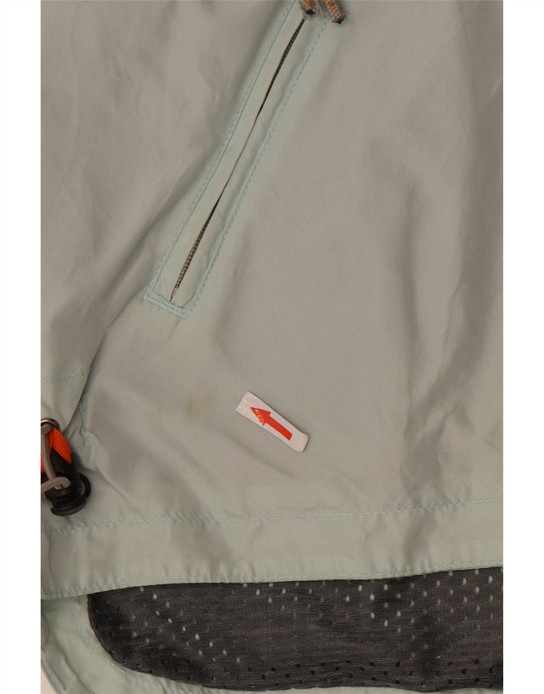 Giacca antipioggia geografica da uomo Napapijri UK 38 nylon verde medio