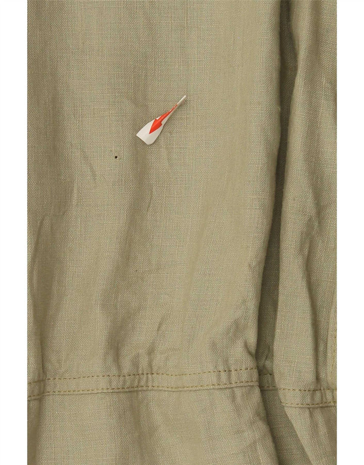 Giacca utility da uomo Adhoc UK 38 Medium Khaki Linen Army