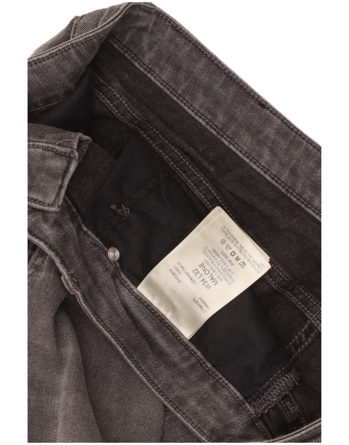 Jeans Lee Malone Slim da uomo W34 L32 in cotone grigio