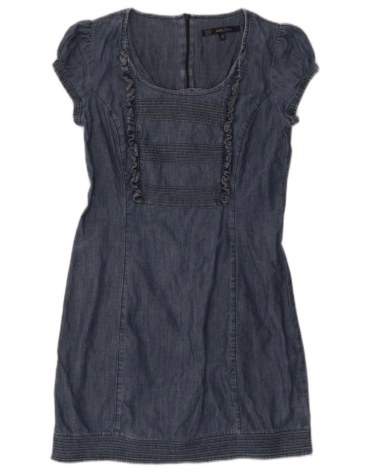 Abito tubino da donna Oasis UK 12 blu navy medio