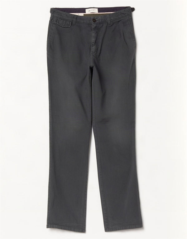 Pantaloni chino dritti da uomo Zara EU 40 medio W31 L32 cotone verde