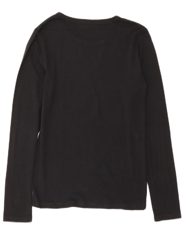 Top Gap da uomo Modern Fit a maniche lunghe, colore nero medio