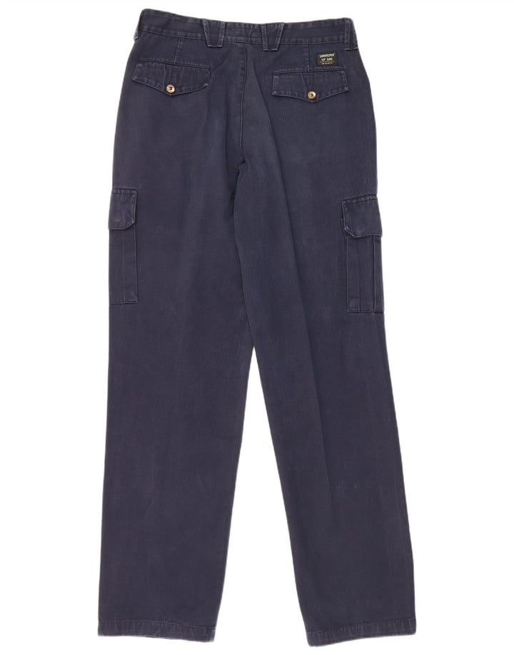 Pantaloni cargo dritti da uomo Lee W33 L34 Blu Navy