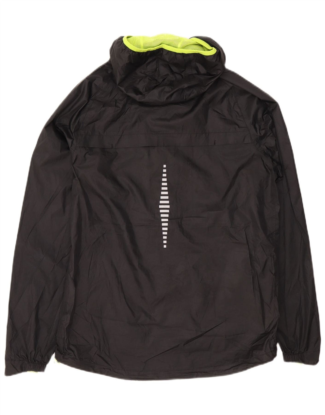 Giacca antipioggia da uomo con cappuccio Mountain Warehouse UK 38 poliestere nero medio