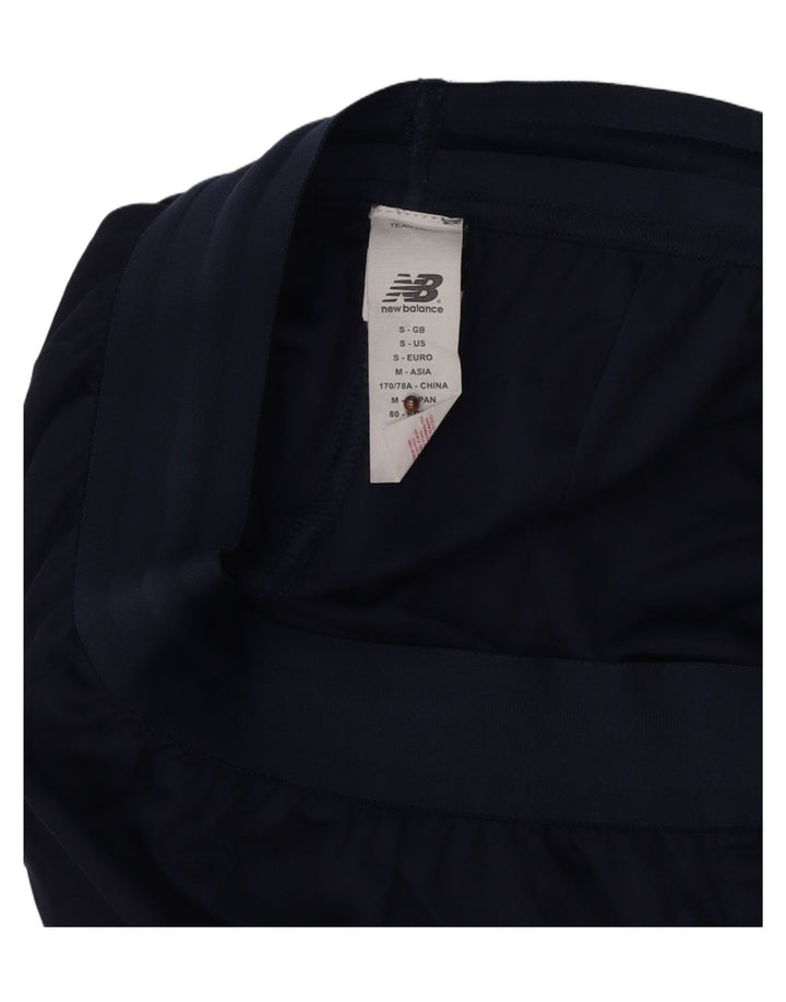 NEW BALANCE Mens Liverpool Sport Shorts Small  Navy Blue Polyester