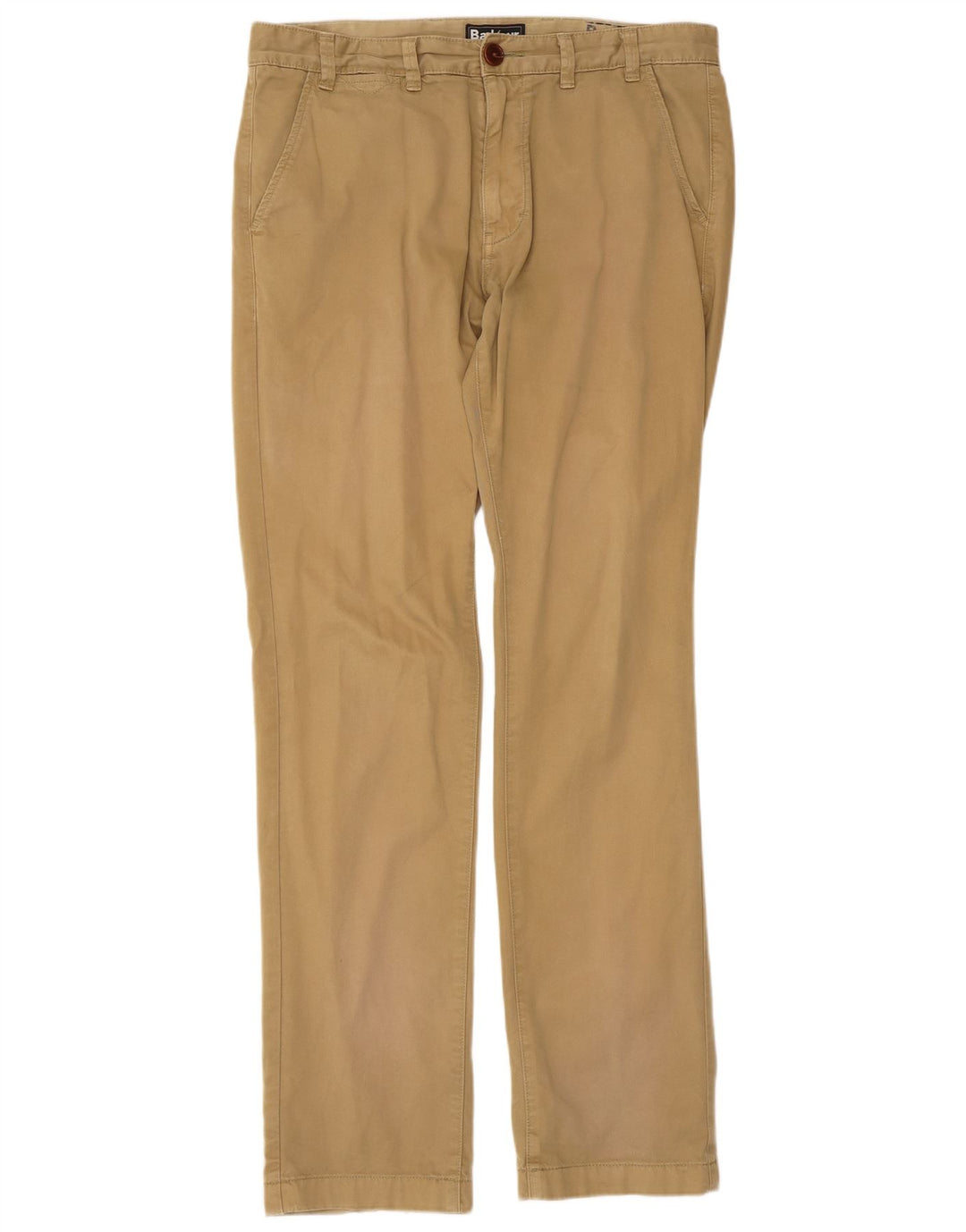 Pantaloni chino dritti da uomo Barbour W34 L34 Beige