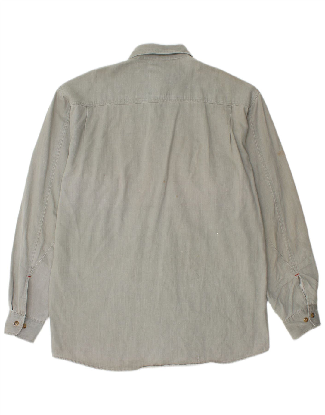 BALLOON Camicia da uomo in flanella taglia 39 grigio medio