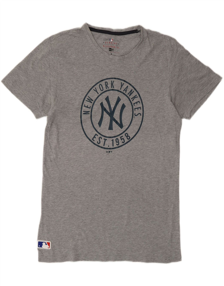GENUINE MERCHANDISE Mens New York Yankees Graphic T-Shirt Top Medium Grey Vintage Genuine Merchandise and Second-Hand Genuine Merchandise from Messina Hembry 