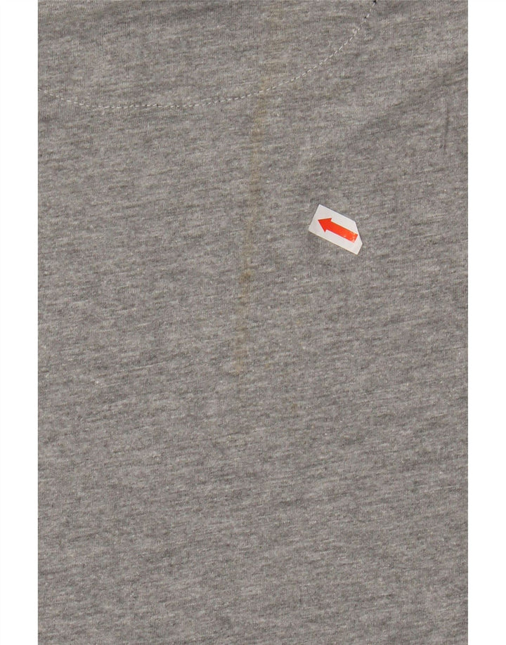 PIERRE CARDIN T-shirt da uomo Top Large in cotone color block grigio