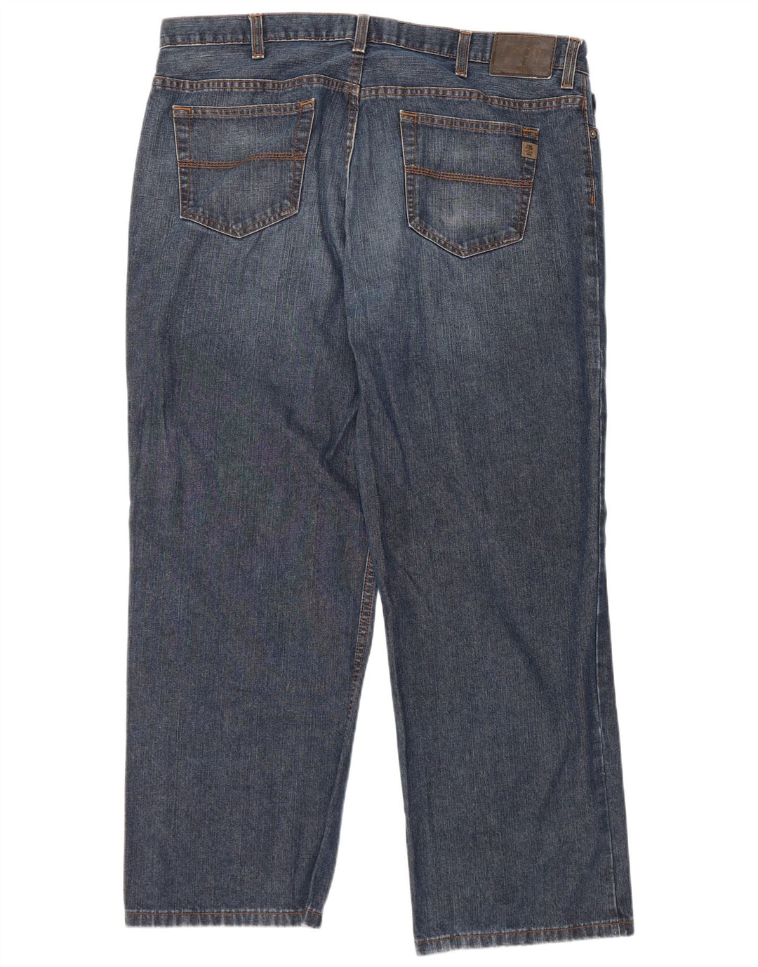 Jeans dritti da uomo vestibilità classica IZOD W40 L30 cotone blu