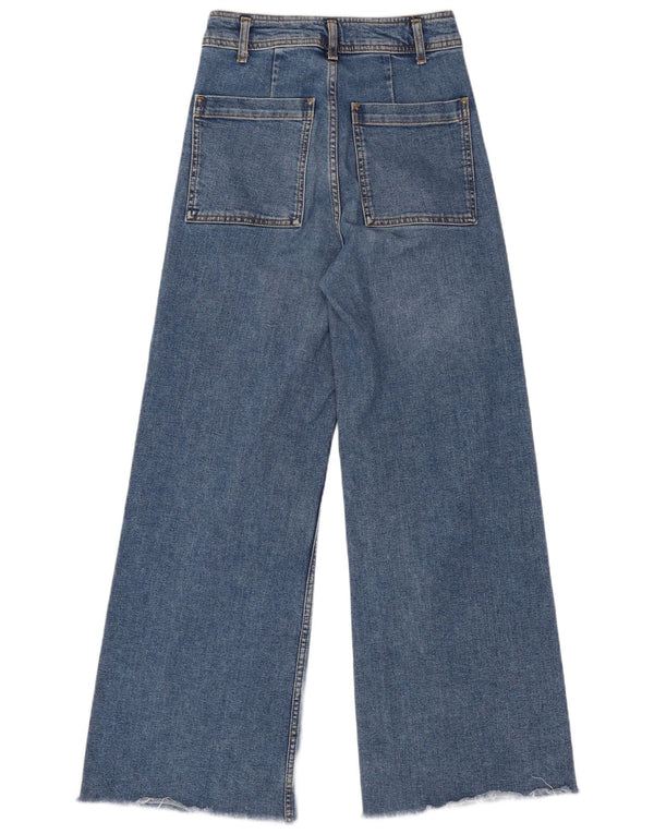 Jeans dritti a vita alta The Marine da donna Zara EU 36 XS W26 L29 Blu