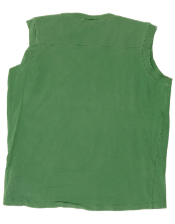Canotta grafica da uomo Nike UK 42/44 grande cotone verde