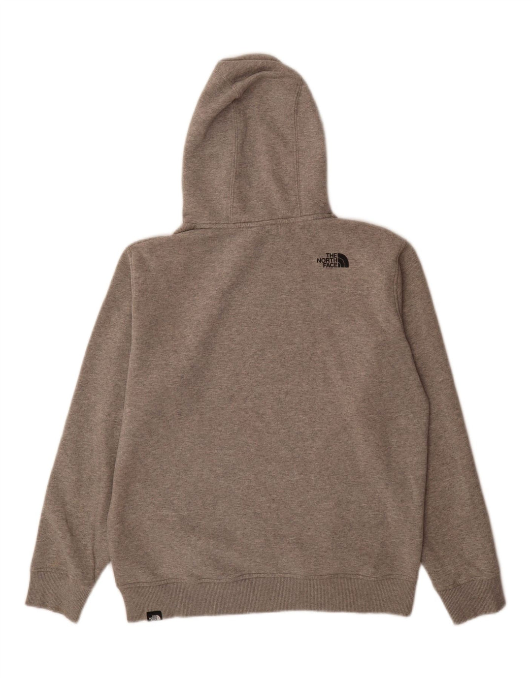 Felpa con cappuccio da uomo The North Face grande in cotone grigio