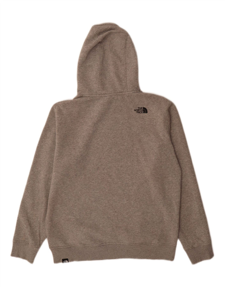 Felpa con cappuccio da uomo The North Face grande in cotone grigio