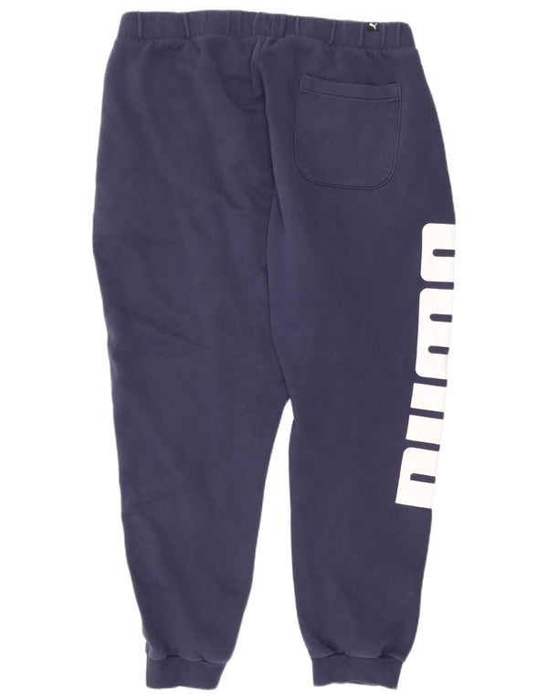 Pantaloni da tuta grafica da uomo Puma Joggers XL Blu Navy