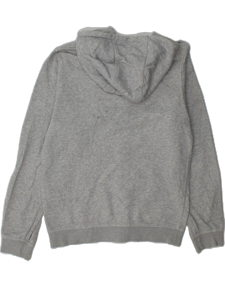 NIKE Mens Zip Hoodie Sweater Small Grey Cotton Vintage Nike and Second-Hand Nike from Messina Hembry 