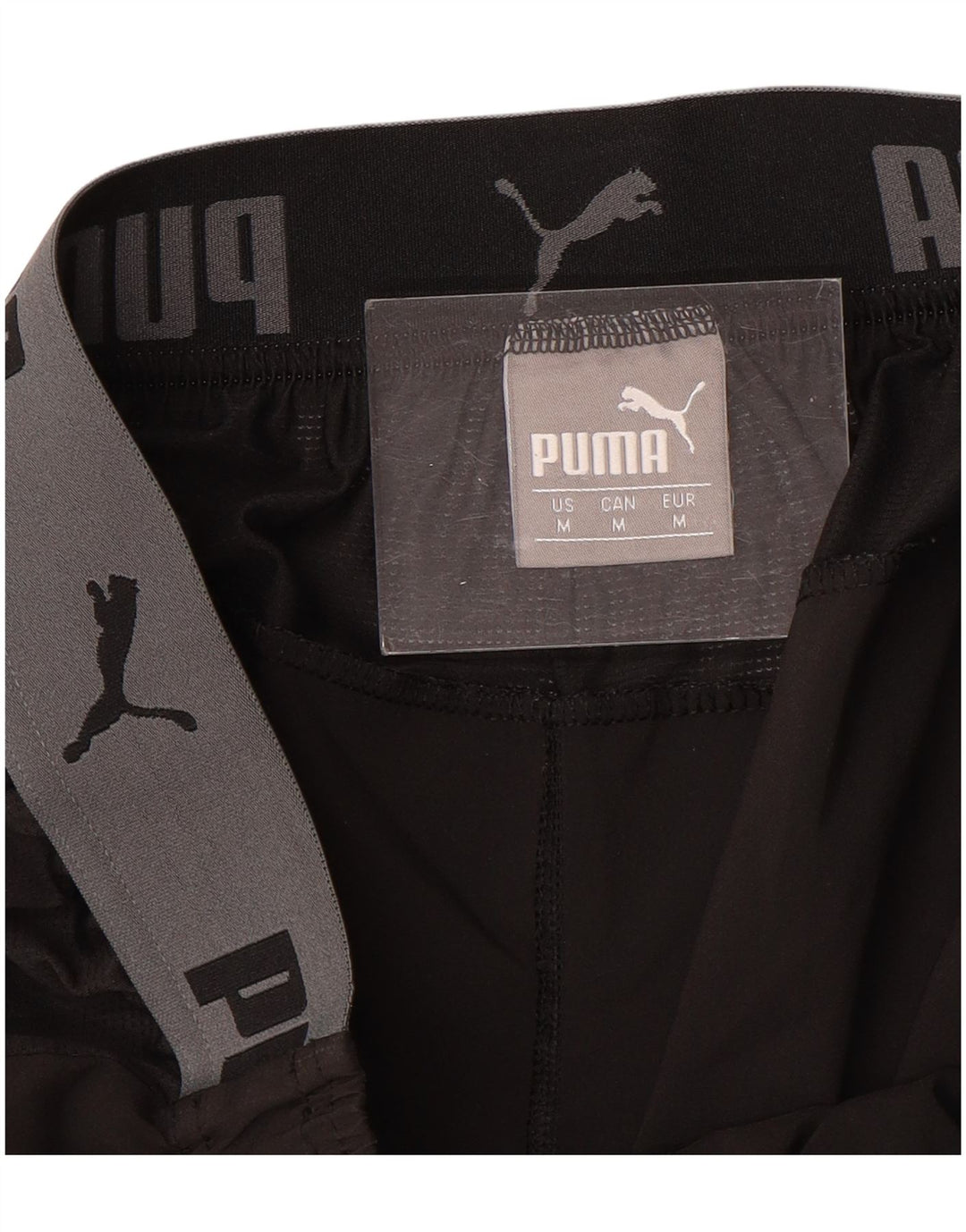 Pantaloncini sportivi grafici PUMA da uomo di colore medio nero