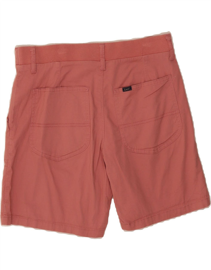 LEE Womens Chino Shorts US 10 Large W32 Pink Cotton Vintage Lee and Second-Hand Lee from Messina Hembry 