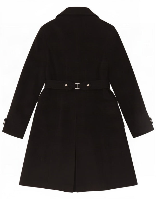 Cappotto da donna Karen Millen UK 14 Large Nero in poliammide