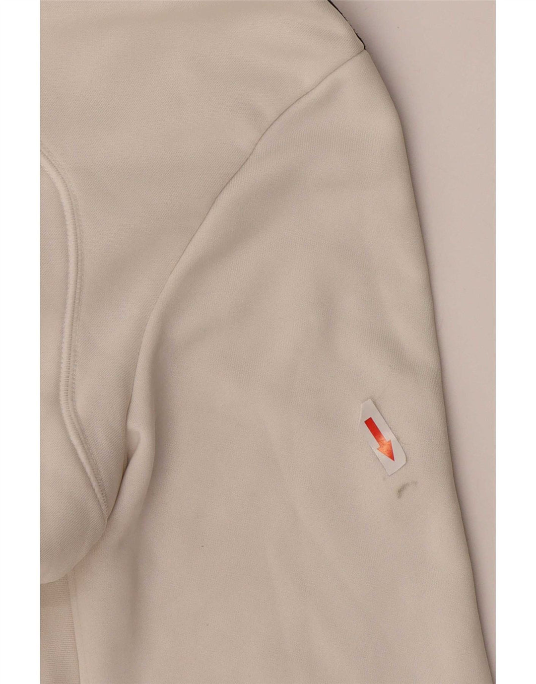 Giacca da ginnastica Adidas Climalite da donna UK 12/14 Medio Bianco