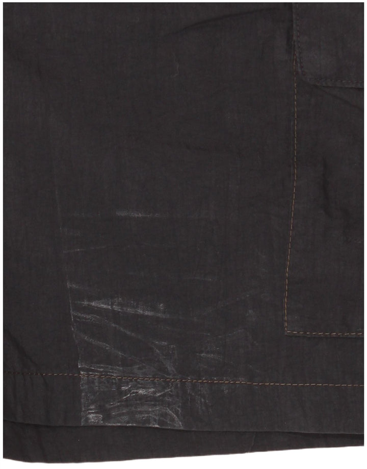Pantaloncini da bagno da uomo Geographic Napapijri medio nero in poliammide