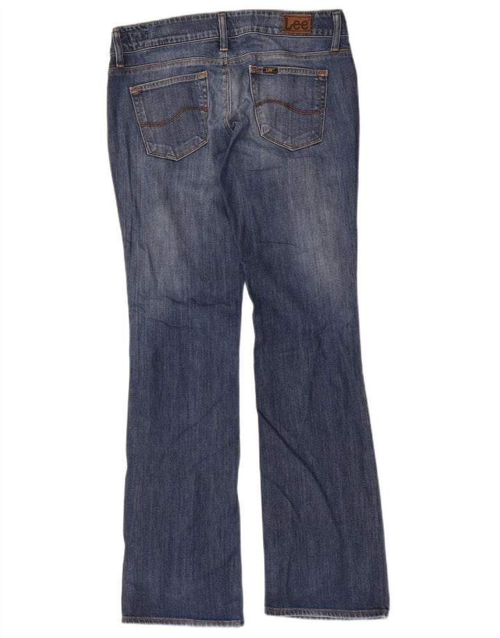Jeans Lee Bootcut corallo da donna W30 L33 cotone blu