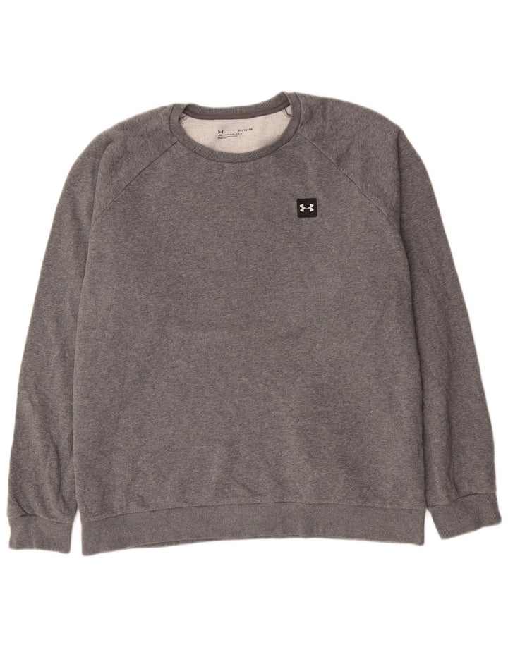 Felpa da uomo Under Armour Maglione XL Grigio chiazzato