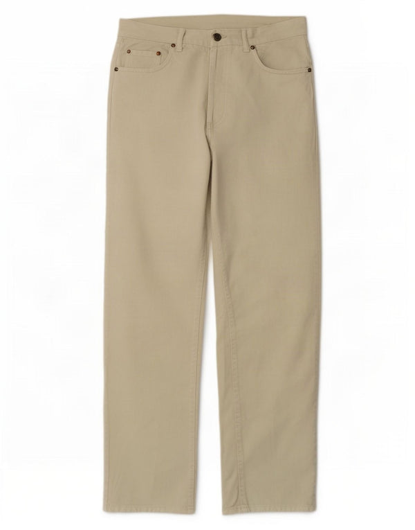 Jeans dritti da uomo Carrera W36 L33 cotone beige
