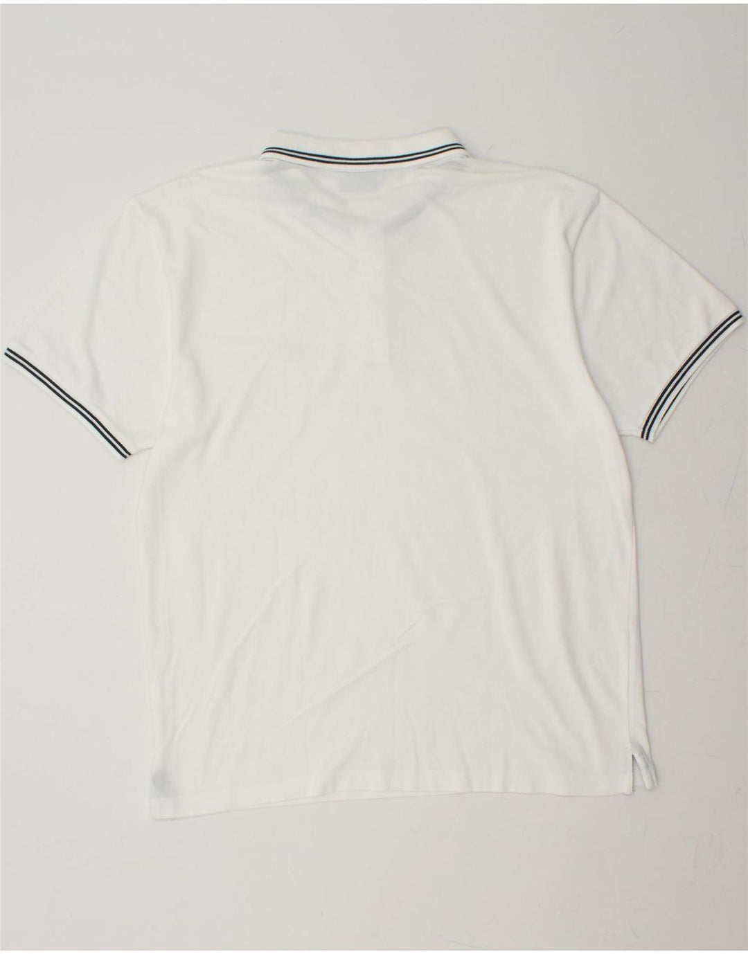 CHAMPION Mens Polo Shirt 2XL White Vintage Champion and Second-Hand Champion from Messina Hembry 