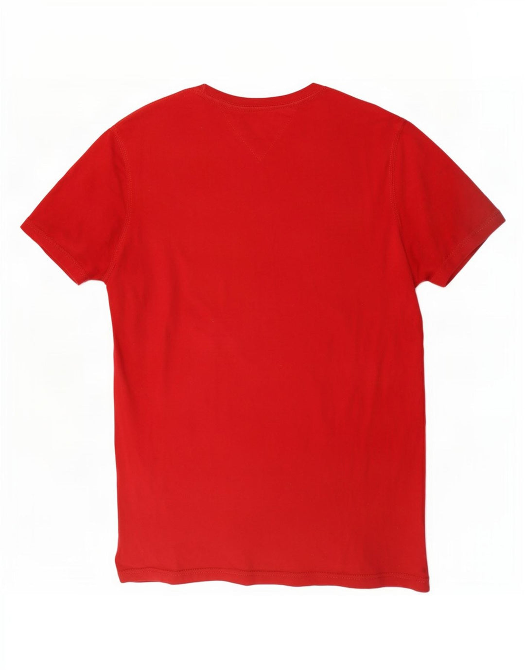 T-shirt grafica da uomo Tommy Hilfiger Top piccola in cotone rosso