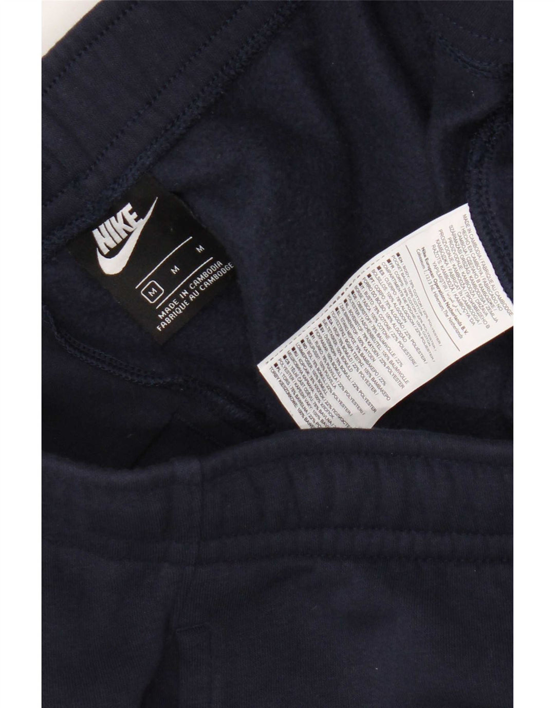 Pantaloni da tuta da uomo Nike Joggers medio cotone blu navy