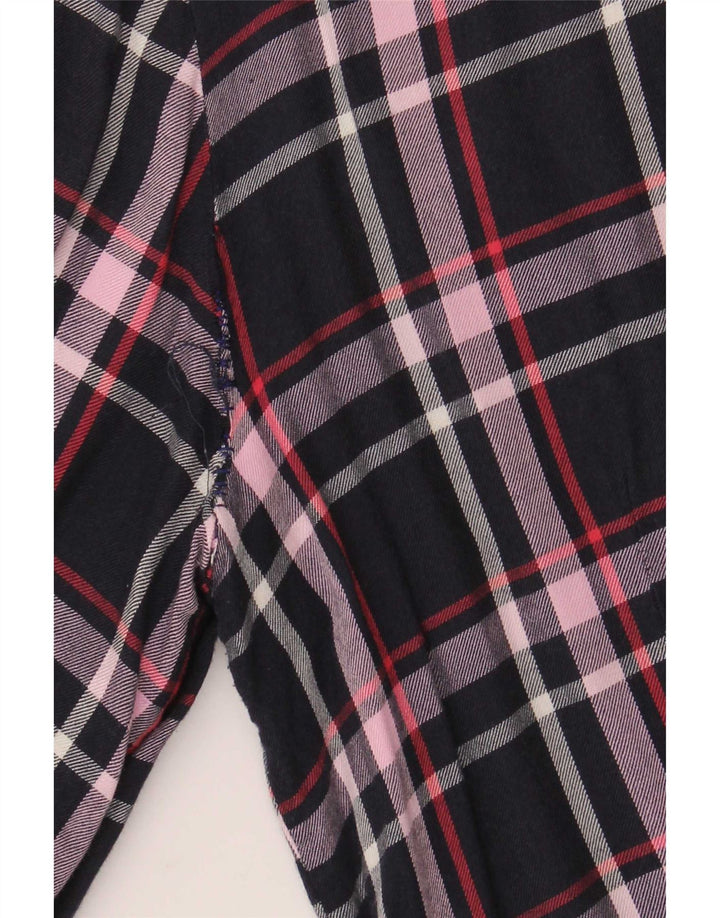 Camicia da donna French Connection UK 12 Viscosa a quadri blu navy media